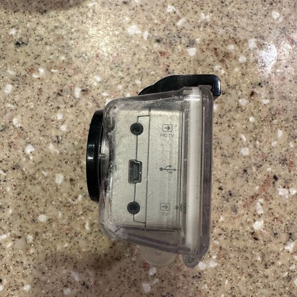 Sleek Silver and Black Professional Video Camera by sharp view cam Z good shape - Picture 10 of 12